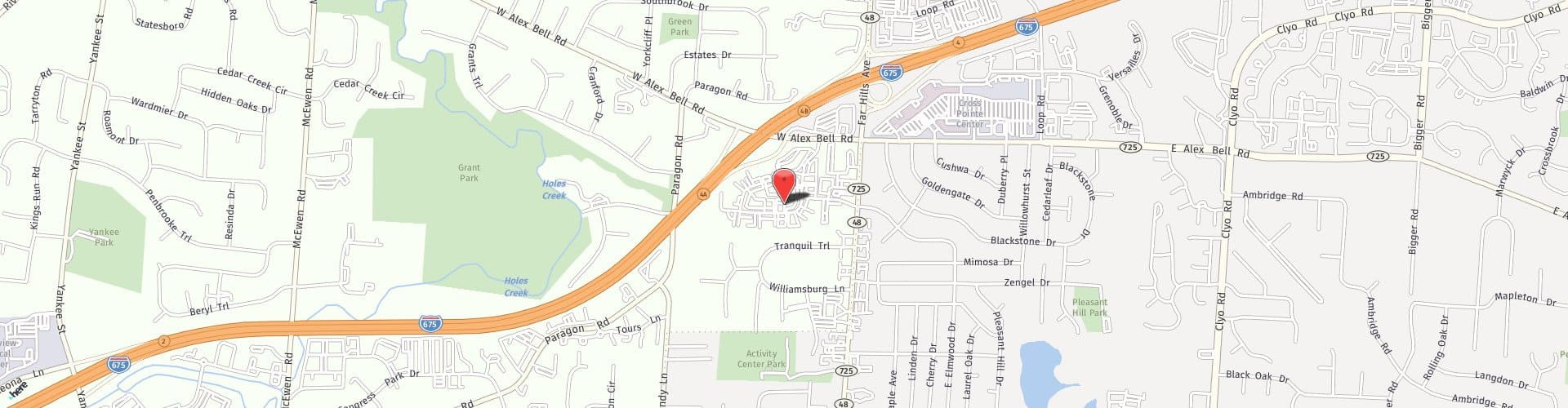 Location Map: 7061 Corporate Way Dayton, OH 45459